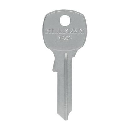 Hillman House & Office Universal Key Blank; 2044 NA24 Single Sided, PK4 5007058